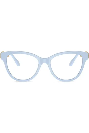 Swarovski Crystal-embellished cat-eye frame glasses