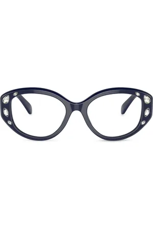 Swarovski Crystal-embellished cat-eye glasses