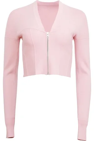 FLEUR DU MAL Bustier-style knitted cardigan