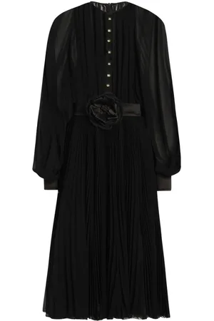 Dolce & Gabbana Floral-appliqu?? midi dress