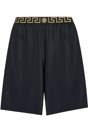 VERSACE Greca-waistband shorts