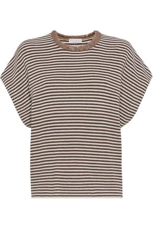 Brunello Cucinelli Striped T-shirt