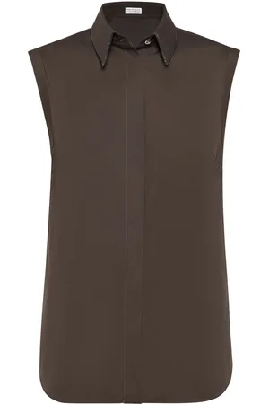 Brunello Cucinelli Monili-trim shirt