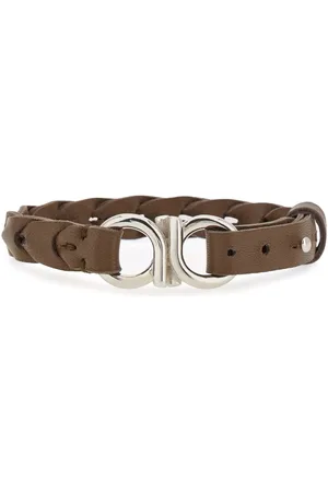 Salvatore Ferragamo Gancini braided bracelet