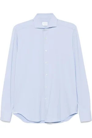 Xacus Patterned-jacquard shirt
