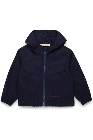 Marni Logo-embroidery jacket