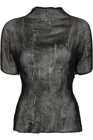 Issey Miyake Chiffon Twist top