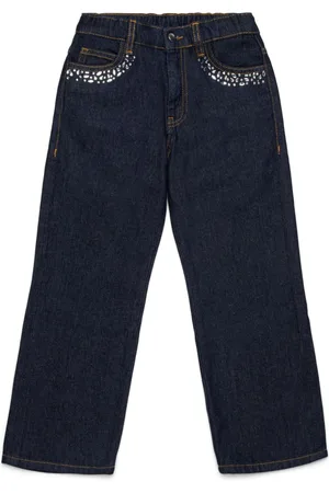 Marni Rhinestone-embellished jeans