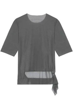 YOHJI YAMAMOTO Semi-sheer T-shirt