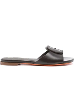 santoni Decorative-buckle slides