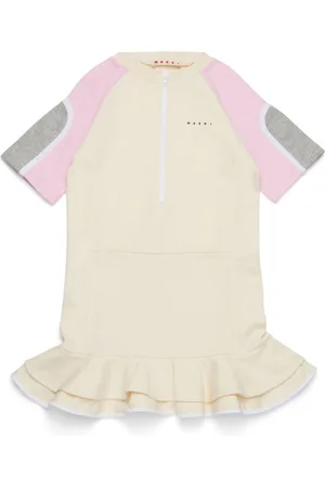 Marni Ruffle-hem dress