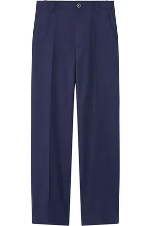 VERSACE Wool tailored trousers