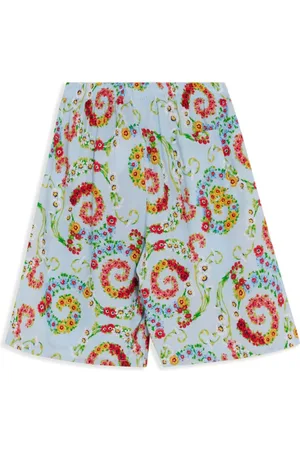 VERSACE Floral Swirl shorts
