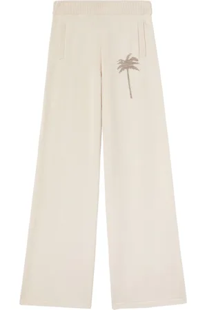 Palm Angels Palm tree knitted trousers