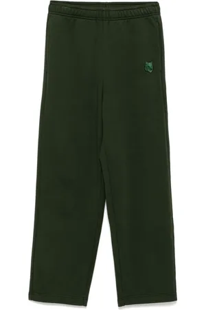 Maison Kitsuné Bold fox head patch pants