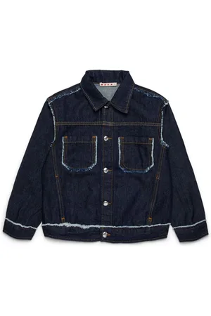 Marni Frayed denim jacket