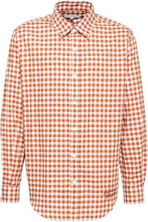 Maison Kitsuné Gingham-check shirt