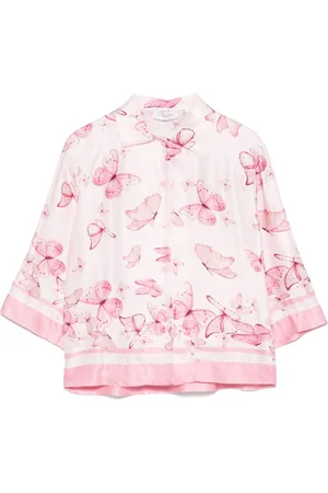 MONNALISA Butterfly-print shirt