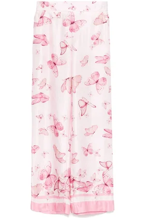 MONNALISA Butterfly-print trousers