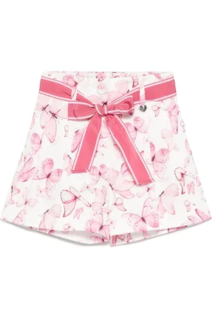 MONNALISA Butterfly-print shorts