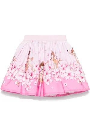 MONNALISA Graphic-print skirt