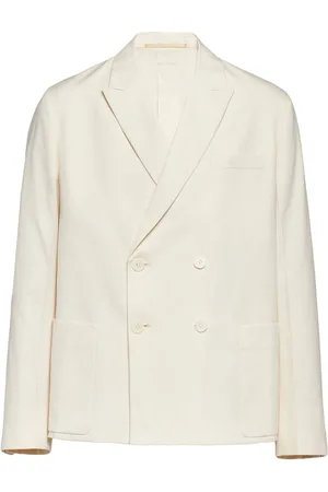 Prada Double-breasted cotton jacket