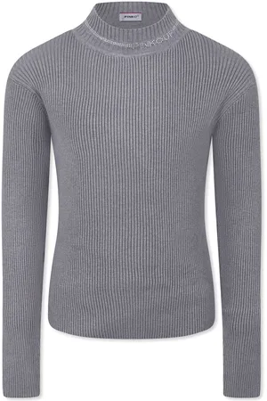 Pinko Rhinestone-logo sweater
