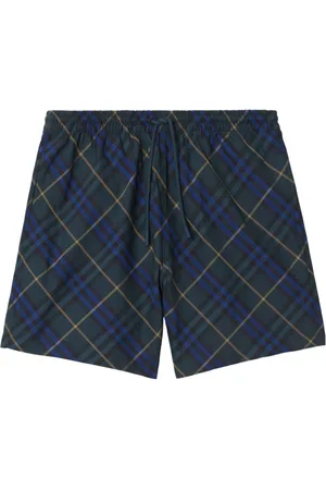 Burberry Checked swim shorts