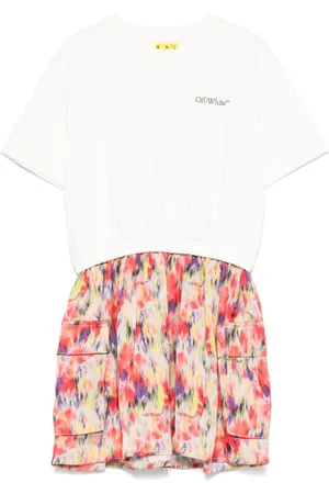 OFF-WHITE Logo-print dress