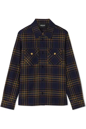 VERSACE Tartan-check shirt