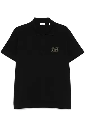 Burberry Logo-embroidered polo shirt