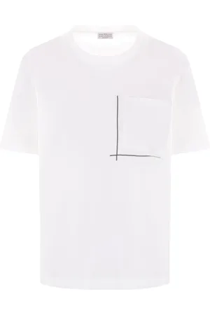 Brunello Cucinelli Monili-embellished T-shirt