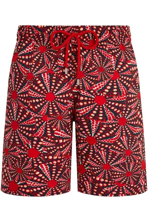 Vilebrequin Oursinades-print swim shorts