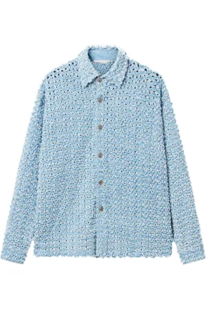 Stella McCartney Boucl?? denim shirt
