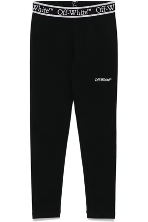 OFF-WHITE Logo-waistband leggings