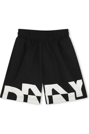 DKNY Logo-print swim shorts