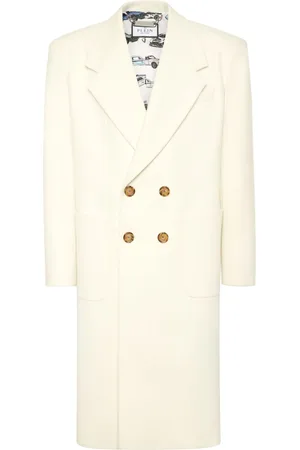 Philipp Plein Double-breasted peacoat