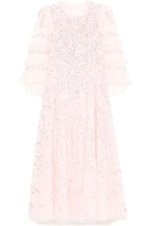 Needle & Thread Floral lace gown