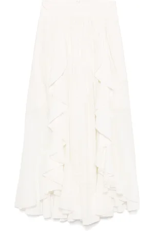 ZIMMERMANN Ruffled maxi skirt