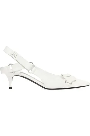 Courrèges Racer slingback pumps