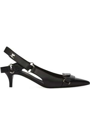 Courrèges 50mm Racer slingback pumps