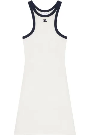 Courrèges Cotton scuba dress