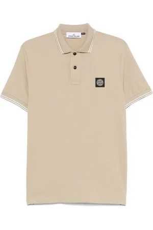 Stone Island Compass-motif polo shirt