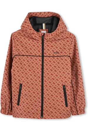 HUGO BOSS Hooded windbreaker jacket