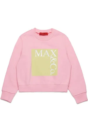 MAX&Co. Kids Logo-print crew-neck sweatshirt
