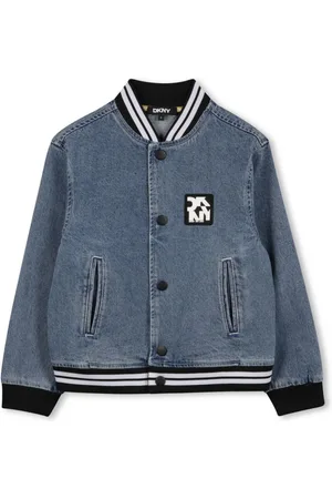 DKNY Logo-print denim jacket