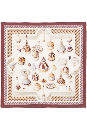 Salvatore Ferragamo Nadir-print silk scarf