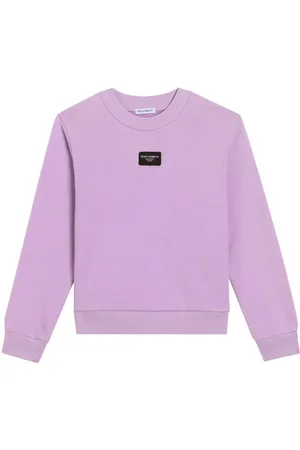 Dolce & Gabbana Logo-tag jersey sweatshirt