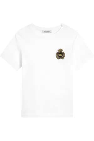 Dolce & Gabbana Logo-embroidered T-shirt