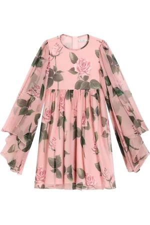 Dolce & Gabbana Rose-print dress